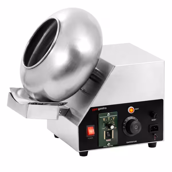 Çikolata Draje Kaplama Makinesi / Draje Kaplama Kazanı- 3 Litre - 600 Watt - ⌀ 300 mm