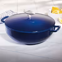 STAUB | SPECIALITIES - Lonac za bouillabaisse - Ø 280 mm - Lijevano željezo - Tamnoplava boja