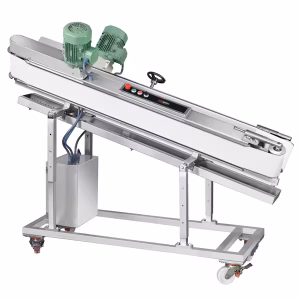 Pekarski zaokruživač tijesta - za tijesto za pizzu i kruh - 1,10 kW - Raspon težine: ~100–2.000 g - 600x2050 mm - max. 3000 kom/h