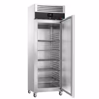 Szafa chłodnicza PREMIUM – stal nierdzewna – GN 2/1 – 650 L – z 1 drzwiami