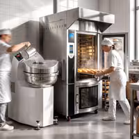 Spiralna miješalica za tijesto - 52 l / 35 kg - 2 brzine - 400 V - za pizzu i kruh