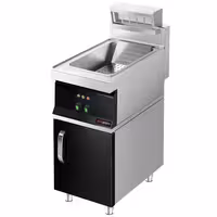Grijač za pomfrit - 1,17 kW - s ormarićem - 1 vrata - s keramičkom IR lampom