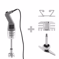 ROBOT COUPE | Mini MP 190 V.V. - Saumikser koos segamisvarrega 190mm - 270 W - 2000 kuni 12 500 pööret minutis - 9 kiirust.