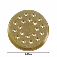 Ploče za stroj za tartlete NMF - Spaghetti 2 mm - Ø 57 mm - kompatibilno s NMF8N & NMF13N