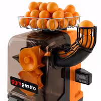 Commercial Electric Orange Juicer - 550W - 61kg - with 15 oranges/min, 65–80mm orange size range, manual feed, digital control, fruit counter, peel collection, high juice yield 95–99% - Orange