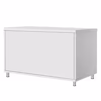 Armário de Trabalho em Aço Inoxidável ECO - 1600x700mm - com portas de correr