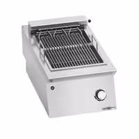 Električni roštilj - 4 kW - 0,4 x 0,73 m - stolni - linija 700 - inox AISI 304