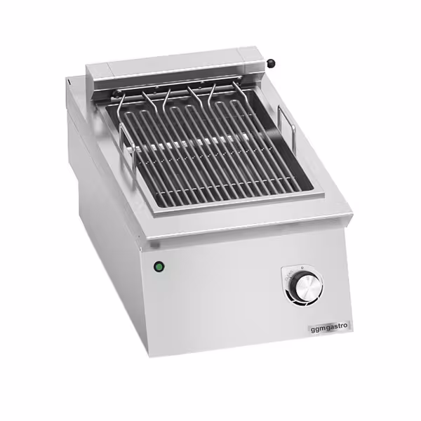 Vattengrill – elektrisk - 4 kW - bänkmodell - 700‑serien - djup 730 mm - i rostfritt stål