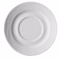 (6 adet) SEA WAVE - Espresso Fincan Tabağı - Ø110mm - Beyaz