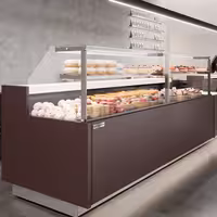 Serve Over Counter RIGA - 1058mm - with 1 door - LED lighting - capacity 103 litres