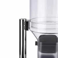 Mısır Gevreği Dispenseri - FRESH+EASY - tekli - Dönme Mekanizması - 1 Plastik Hazne - 4,5L - Paslanmaz Çelik Stand