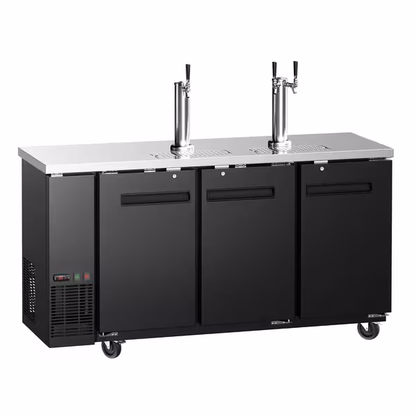 Hladnjak za pivo s točionikom - 1850x620 mm - 3 Vrata