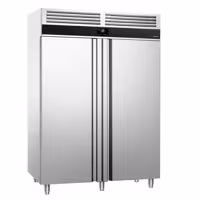 Szafa mroźnicza PREMIUM – stal nierdzewna – GN 2/1 – 1400 L – z 2 drzwiami – z izolacją 85 mm