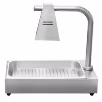 Toplinski most za grijanje hrane – infracrveni – s grijaćom svjetiljkom – 400x285 mm – 290 W – za GN 1/2