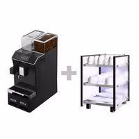 Süper Otomatik Espresso Kahve Makinesi - 16 İçecek Seçeneği - 5inç Dokunmatik Ekran - Bardak Isıtıcı Dâhil