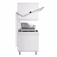 Double-Skinned Pass Through Dishwasher - Digital Controls - 7.1kW - with Detergent & Rinse Aid Dosing Pumps, Drain Pump