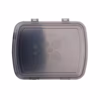 (60 pcs) Reusable Lid - 245x200mm - Grey - fits Reusable Menu Containers 245x200mm