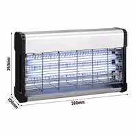 Lampa za uništavanje insekata - za 80 m² - 2x10 W