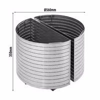 (2 st) Halvkorgar för kokkittel 100 l