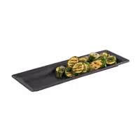 (6 pcs) GN 2/4 Gastronorm Tray - FROSTFIRE - Aluminium - 530x162mm - Height: 30mm - Grey