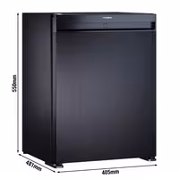 DOMETIC | Minibar Refrigerator - ALPHA C40S - 405 mm - 40 liters - with 1 door & left-hand door hinge