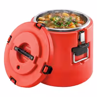 Maisto transportavimo termosas - 30 l - aukštis 380 mm - su gumininiu dugnu