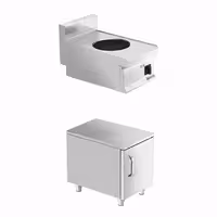 Indukcijski wok – 3,5 kW – uključujući bazu s jednom vratima