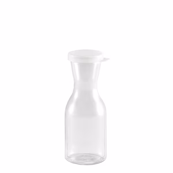 (12 pieces) CAMBRO | Camliter Beverage Carafe – 250 ml – With Lid – CAMWEAR® Polycarbonate