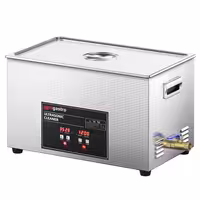 Ultrazvučni čistač – 30 litara – 600 W ultrazvučne snage – s odvodnim ventilom