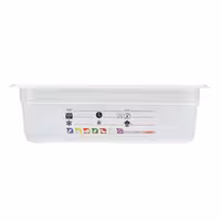 (6 komada) CAMBRO | SafeTrak – GN 1/1 polipropilenski spremnik – neprozirni – Visina: 100 mm
