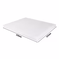 Επιφάνεια Κοπής - 325x530mm - Σύμφωνη με HACCP - Λευκή