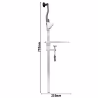 Manual Bench Can Opener - Shaft Length: 480mm - Stainless Steel - Max Can Height: 40cm