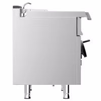 Gaasiga kallutatav praepann - 60 l - 20,5 kW - käsikallutusega - veeühendusega