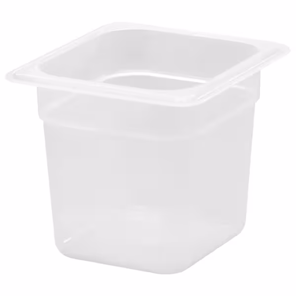 (6 szt.) CAMBRO | Pojemnik GN 1/6 – polipropylen – wysokość: 150 mm – mleczny