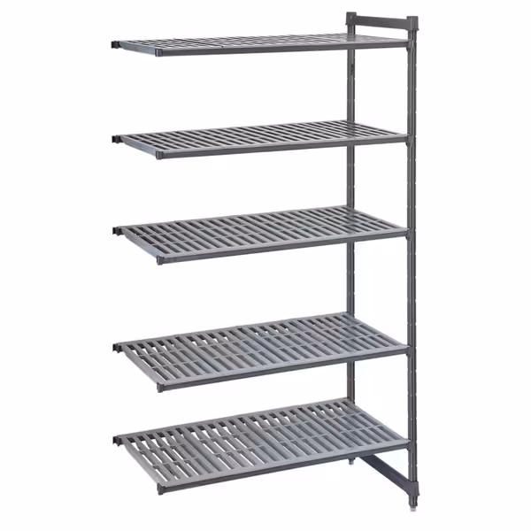 CAMBRO | Camshelving® - Basics Plus - رف تمديد - 718 مم - مزوّد بـ 5 أرفف شبكية