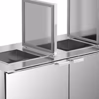 Hladnjak za mokri otpad – 2 x 120 ili 2 x 240 litara – jedinica s desne strane