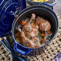 STAUB | LA COCOTTE - Kookpot - Ovaal - 330mm - Gietijzer - Donkerblauw