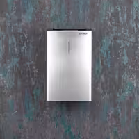 AIR-WOLF | Commercial waste bin - 25 litres - Stainless steel