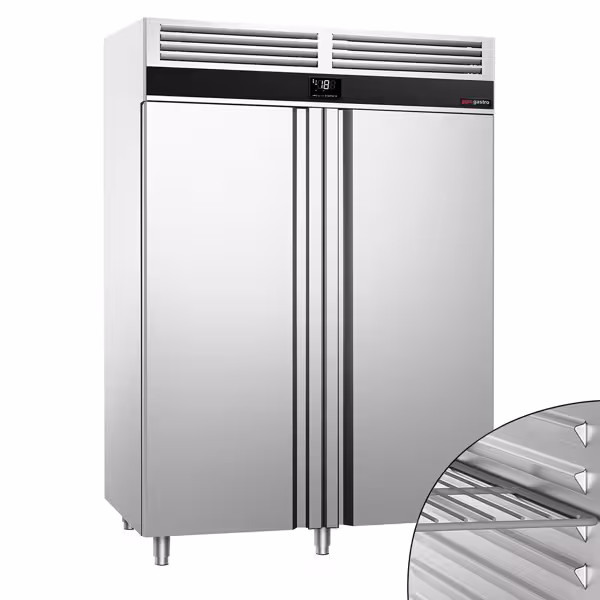 Szafa mroźnicza PREMIUM – GN 2/1 – 1400 L – z 2 drzwiami