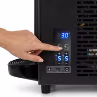 Commercial Slush Machine - 3x 12L - 1.08kW - Digital - Black
