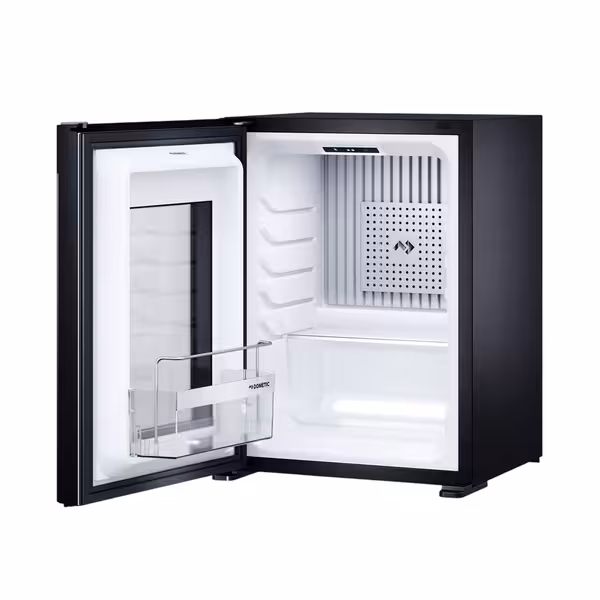DOMETIC | Minibar hladnjak – HIPRO EVOLUTION N30G – 384 mm – 30 litara – s jednim staklenim vratima i šarkom na lijevoj strani