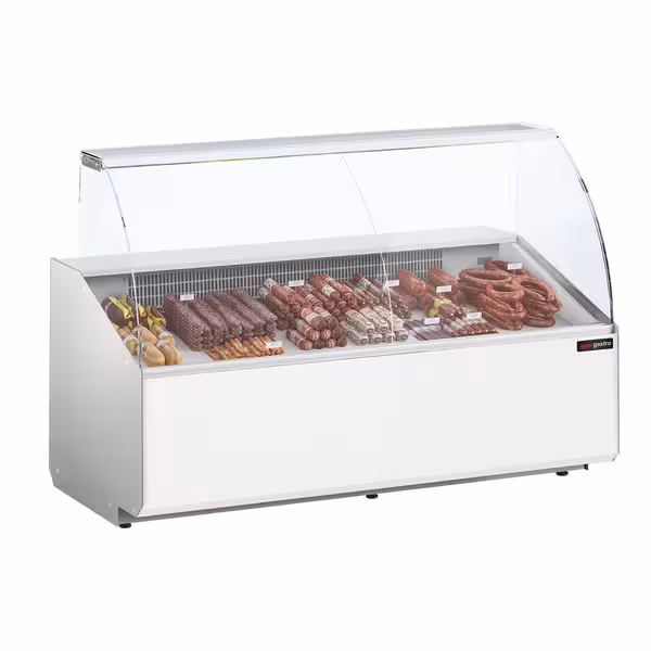 Serve Over Counter - 1881mm - front panel white - capacity 387 litres