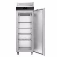 Szafa chłodnicza PREMIUM – stal nierdzewna – GN 2/1 – 700 L – 148 W – z 1 drzwiami – z izolacją 85 mm