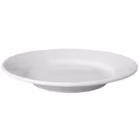 (6 adet) BUDGETLINE - Düz Tabak - Porselen, Ø180mm, Beyaz