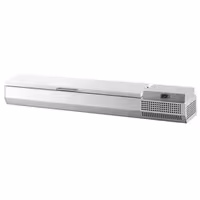 Aukstuma galda vitrīna PREMIUM PLUS - 1493x413 mm - 5 x GN 1/3