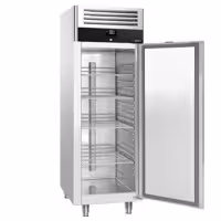 Szafa mroźnicza PREMIUM – stal nierdzewna – GN 2/1 – 600 L – z 1 drzwiami