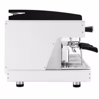 WEGA | Pegaso Plus – Machine à café expresso – 3 groupes – 5,3 kW – avec mousseurs à lait & eau chaude – Blanc