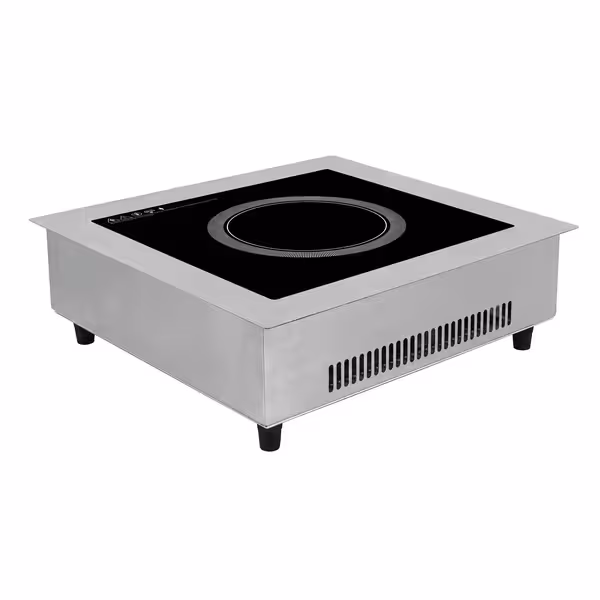 Ipari indukciós tűzhely - 700-as - összteljesítmény: 3,5 kW - 400x400x125 mm