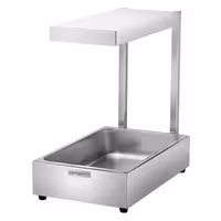 Toplinski most za grijanje hrane – infracrveni – s grijaćom svjetiljkom – 335x565 mm – 1 kW – za GN 1/1