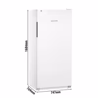 LIEBHERR | Szafa chłodnicza PERFORMANCE – 544 L – od +2 do +9 °C – z wnętrzem z tworzywa sztucznego i 1 drzwiami – biała